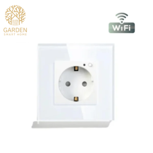 Pametna utičnica, ugradna – stakleni panel