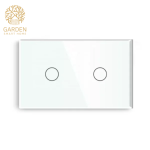 Pametni prekidač – široki panel – 2 tastera