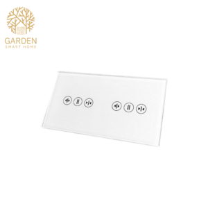 Pametni prekidač za roletne, zavjese – modularni dupli, 2 modula