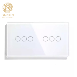 Prekidač na dodir (6 tastera) – stakleni panel