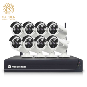 Pametni komplet za video nadzor – 8 vodootporne kamere 3MP sa NVR